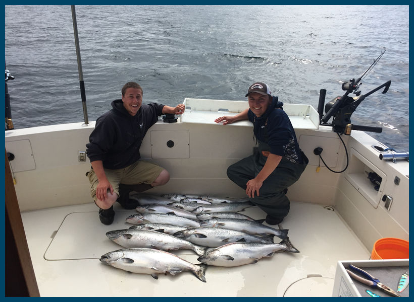 Outcast Sport Fishing, Algoma, Green Bay, Door County Charter Fishing